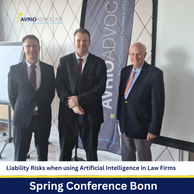 Ansgar Kalle with Avrio Advocati host and President