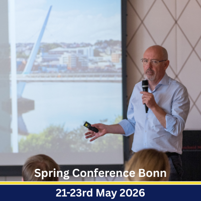 Philip Gilliland speaks to delegates at Avrio Advocati Conference