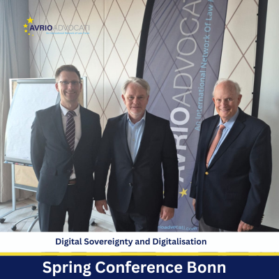 Stephan Wirtz, CEO anykey GmbH speaks at Avrio Advocati Conference in Bonn